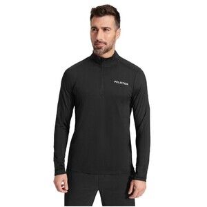 Peloton Warm Up Black 1/4 Zip Size XL